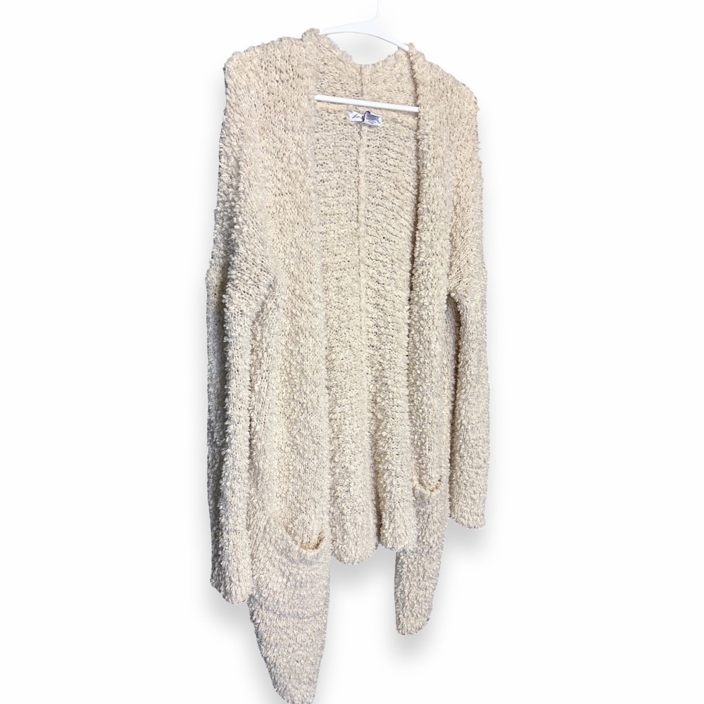 London Kaye Baby Soft Stretchy Oversized XS Winter Layer Cardigan Cozy & Fluffy
